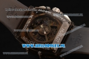 Hublot MP-06 Senna Chrono OS20 Quartz Rubber Case with Skeleton Dial and Black Rubber Strap