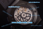 Hublot Big Bang Swiss Valjoux 7750 Automatic Movement PVD Case with Black Dial and Blue Markers