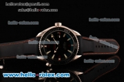 Omega Seamaster Planet Ocean Swiss ETA 2824 Clone 8500 Automatic Steel Case with Black Dial Black Rubber Strap