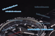 Breitling Airwolf Quartz Movement Steel Case with Black Digital Display and PVD Bezel