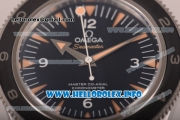 Omega Aqua Terra 150m GMT Clone Omega 8505 Automatic Stainless Steel Case/Bracelet with Black Dial and Stick Markers