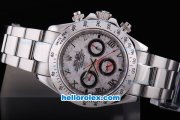 Rolex Daytona Chronograph Automatic with White Dial and Bezel,Roman Marking