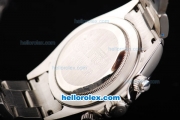 Rolex Daytona Chronograph Automatic with Diamond Bezel-Diamond Marking and White Dial