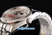 Rolex Datejust Oyster Perpetual Automatic Movement with White Dial