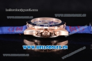 Tag Heuer Formula 1 Miyota Quartz Rose Gold Case with Stick Markers Blue Dial and Blue Nylon Strap