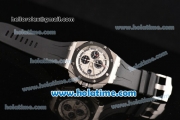 Audemars Piguet Royal Oak Offshore Chrono Swiss Valjoux 7750 Automatic Steel Case with Stick Markers and PVD Bezel- 1:1 Best Edition (NOOB)