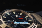 Ulysse Nardin Hammerhead Shark Limited Edition Automatic Movement Steel Case with Blue Dial and Rubber Strap