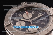 Breitling Avenger Chrono Swiss Valjoux 7750-SHG Automatic Stainless Steel Case with Stainless Steel Strap and Grey Dial