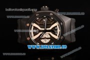 Audemars Piguet Royal Oak Offshore Chrono Miyota Quartz PVD Case with Black Dial and Black Rubber Strap