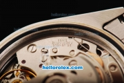 Rolex Daytona Swiss ETA 7750 Automatic Movement Full Steel with Black Dial