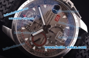 Chopard Mille Miglia GT XL Chrono Swiss Valjoux 7750 Automatic Steel Case with Grey Dial and Black Rubber Strap-1:1 Original
