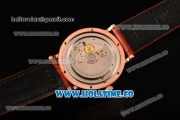 IWC Portofino Automatic Miyota 9015 Automatic Rose Gold Case with White Dial and Stick Markers