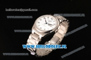 Longines Master 2824 Auto Steel Case with White Dial and Steel Bracelet