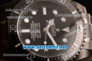 Rolex Sea-Dweller Clone Rolex 3135 Automatic PVD Case Black Dial With Dots Markers PVD Bracelet