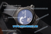 Hublot Big Bang Caviar Asia ST25 Automatic PVD Case with Black Rubber Strap and Black Dial