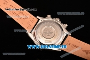 Breitling Chronomat Evolution Swiss Valjoux 7750 Automatic Steel Case with Grey Dial and Silver Stick Markers (BP)