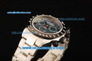 Rolex Daytona Chronograph Swiss Valjoux 7750 Automatic Movement Steel Case with MOP Dial and Black Bezel