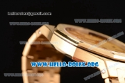Audemars Piguet Royal Oak OS20 Quartz Yellow Gold Case with Yellow Gold Dial and Yellow Gold Bracelet