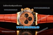 Rolex Daytona Chrono Swiss Valjoux 7750 Automatic Yellow Gold Case with Ceramic Bezel Stick Markers and Yellow Gold Dial (BP)