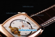 Parmigiani Kalpa XL Tourbillon Automatic Rose Gold Case with White Dial