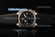 Bell&Ross BR 01-94 Swiss Quartz Movement Steel Case with Black Dial and White Markers