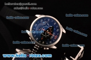 Tag Heuer SLR Chrono Miyota OS20 Quartz Steel Case with Black Dial Black Rubber Strap and Arabic Numeral Markers