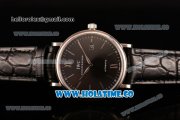 IWC Portofino Chrono Swiss ETA 2824 Automatic Steel Case with Black Dial and Stick Markers