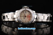 Rolex Rolex Yachtmaster Automatic Movement Full Steel with Grey Dial Lady Size