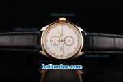 IWC Portugieser Repetition Automatic Rose Gold Bezel with White Dial IWC Portugieser Repetition Automatic Rose Gold Bezel with White Dial
