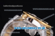 Rolex Submariner Swiss ETA 2836 Automatic Two Tone Case/Bracelet with Black Dial (BP)