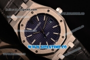 Audemars Piguet Royal Oak 39MM Swiss ETA 2824 Automatic Steel Case with Purple Dial and Stick Markers (BP)