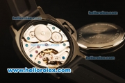 Panerai Luminor Marina Pam 004 Swiss ETA 6497 Manual Winding Movement PVD Case with Luminous Markers and Black Rubber Strap - 1:1 Original