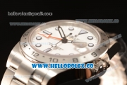 Rolex Explorer II Steel Case With Original Movement White Dial 216570 w