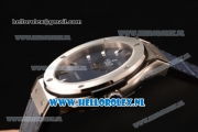Hublot Classic Fusion 9015 Auto Steel Case with Blue Dial and Blue Leather Strap