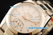 Rolex Milgauss Swiss ETA 2836 Automatic Movement Full Steel with White Dial and White Stick Markers