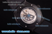 Hublot Classic Fusion Automatic PVD Case with Blue Dial and Blue Rubber Strap-ETA Coating