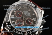 Rolex Daytona Asia ST17 Automatic Steel Case with Grey Dial Ceramic Bezel and Arabic Numeral Markers