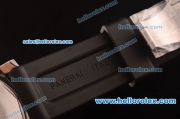 Panerai Luminor Marina Pam 104 Swiss Valjoux 7750 Steel Case with Black Dial and Rubber Strap-1:1 Original