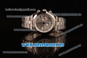 Vacheron Constantin Overseas Chrono Miyota 9015 Automatic Steel Case with Silver Dial and Steel Bracelet