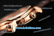 Vacheron Constantin Malte Asia Automatic Rose Gold Case with White Dial and Roman Numeral Markers