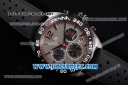 Tag Heuer Formula I Chronograph Senna Special Edition Miyota OS20 Quartz PVD Case with Grey Dial and Stick Markers