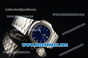 Patek Philippe Nautilus 40th Anniversary Miyota 9015 Automatic Steel Case/Bracelet with Blue Dial (bp)