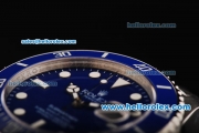 Rolex Submariner Oyster Perpetual Automatic Movement Steel Case with Blue Dial and White Markers