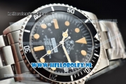 Rolex Submariner Comex Asia 2813 Automatic Steel Case with Black Dial Orange Dots Markers and Steel Bracelet