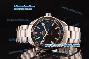 Omega Seamaster Planet Ocean 8500 Clone Automatic Steel Case with Steel Strap Black Dial 1:1 Clone