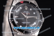 Rolex Milgauss Vintage 1950's Asia 2813 Automatic Stainless Steel Case/Bracelet with Black Dial and Dot Markers