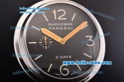 Panerai Radiomir 8 Days Swiss Quartz Movement Steel Case with Black Dial Panerai Radiomir 8 Days Swiss Quartz Movement Steel Case with Black Dial