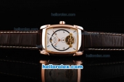 Parmigiani Kalpa XL Tourbillon Automatic Rose Gold Case with White Dial