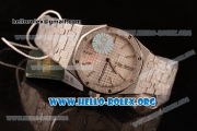 Audemars Piguet Royal Oak Lady Miyota Quartz Steel Case with White Dial and Steel Bracelet (EF)