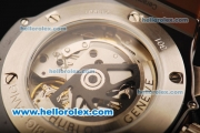 Hublot Big Bang Swiss Valjoux 7750 Automatic Movement PVD Case with Ceramic Bezel and Brown Rubber Strap - 1:1 Original